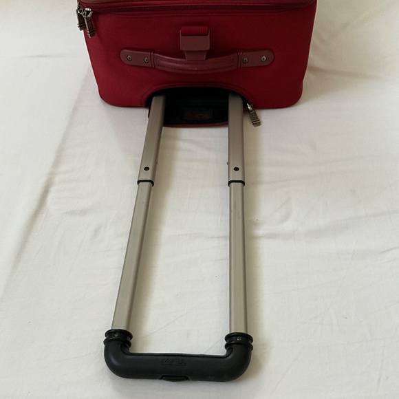TUMI Alpha Ballistic Nylon 22” Wheeled Carry-on Red - Picture 9 of 16